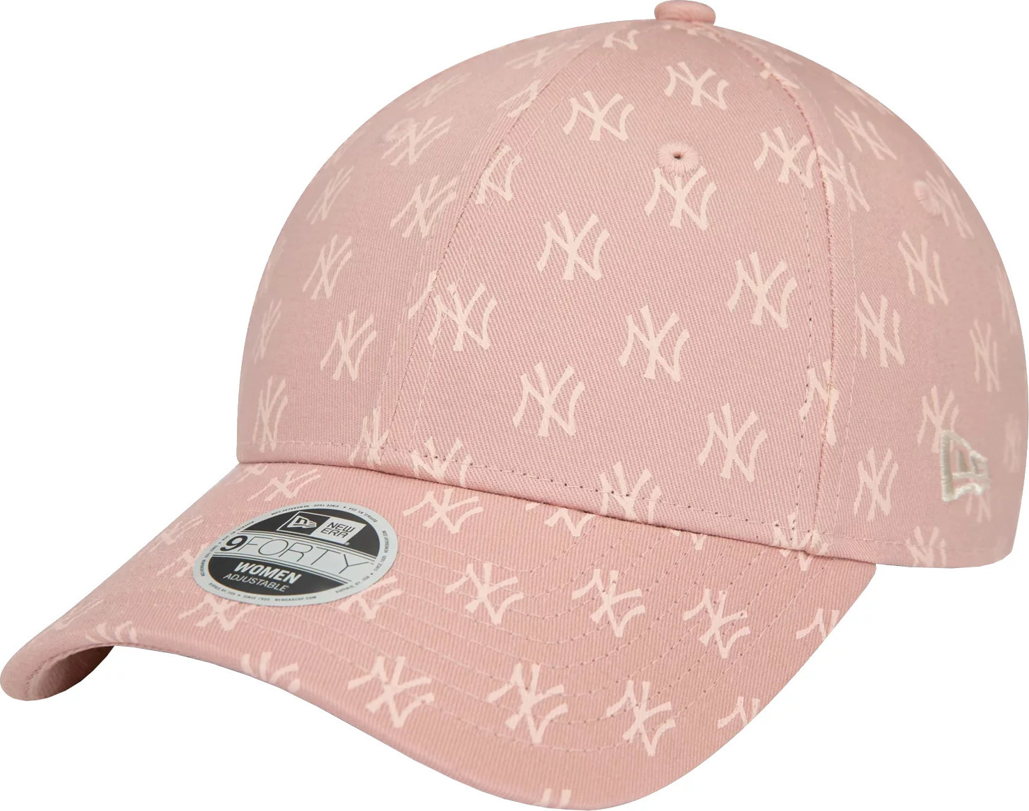 Púdrová dámska šiltovka New Era Wmns Monogram 9FORTY New York Yankees Cap 60434993 Veľkosť: ONE SIZE