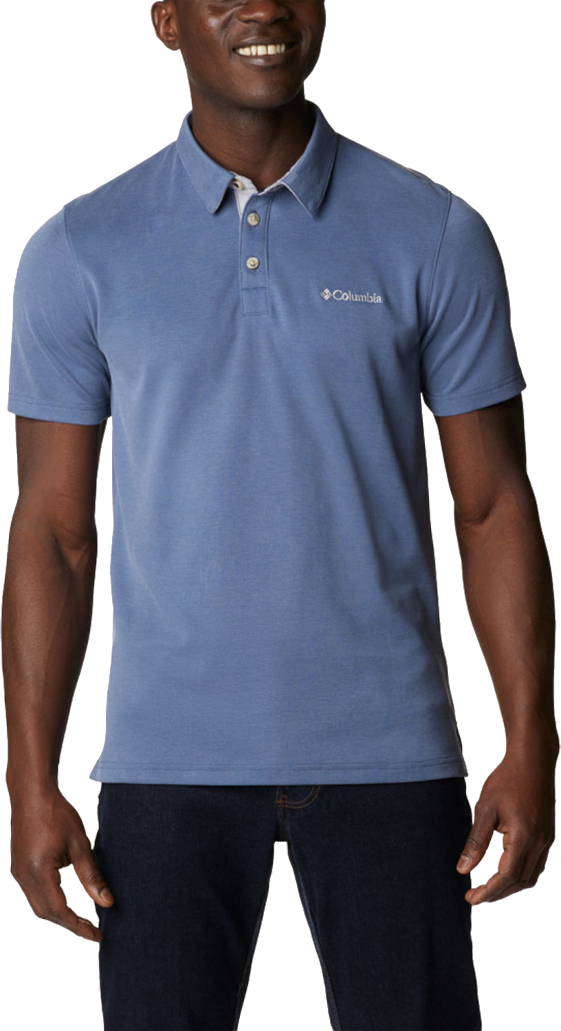 Modrá polokošeľa Columbia Nelson Point Polo 1772721478 Veľkosť: M