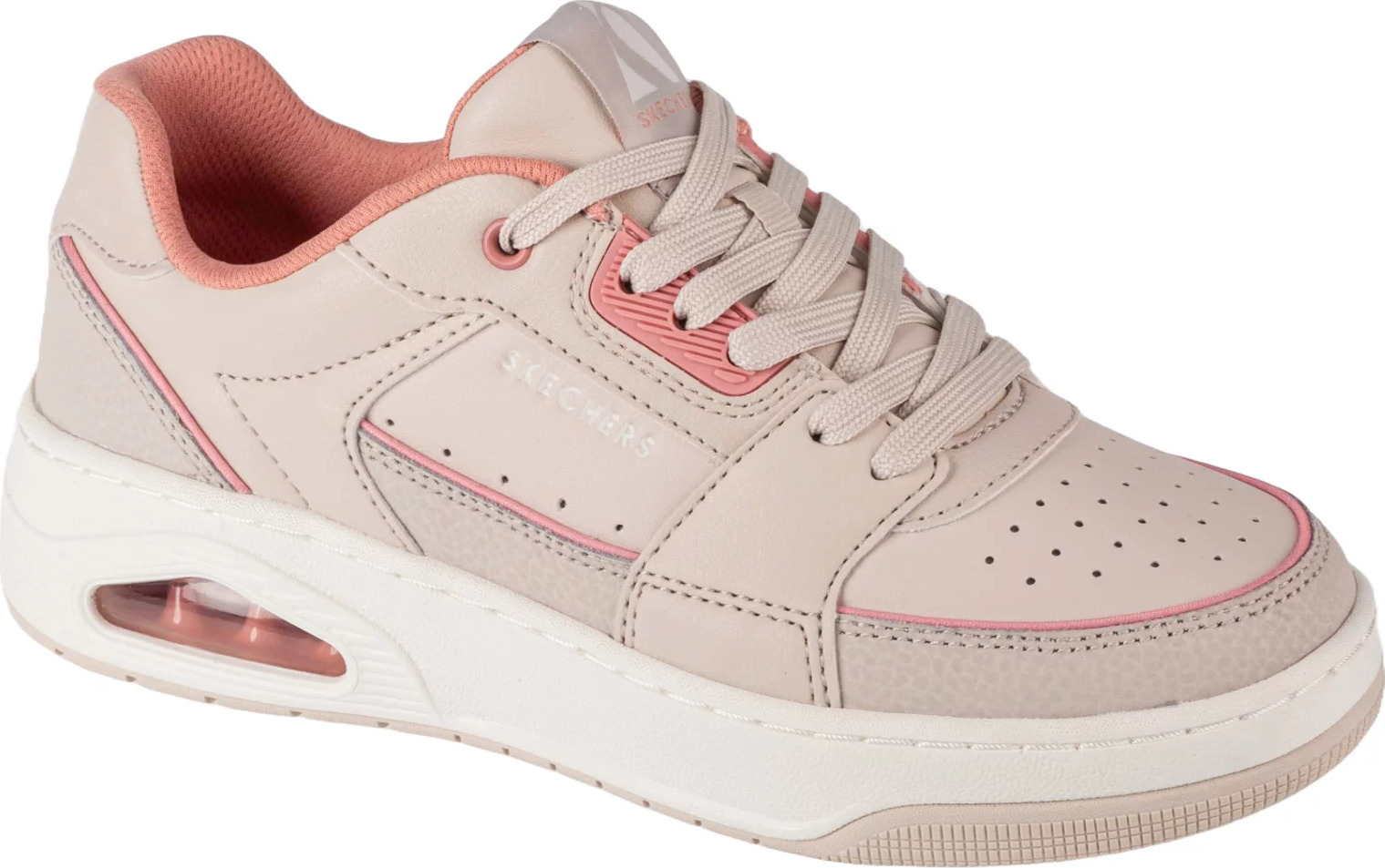Béžové dámske tenisky Skechers Uno Court - Courted Style 177710-NTCL Veľkosť: 37