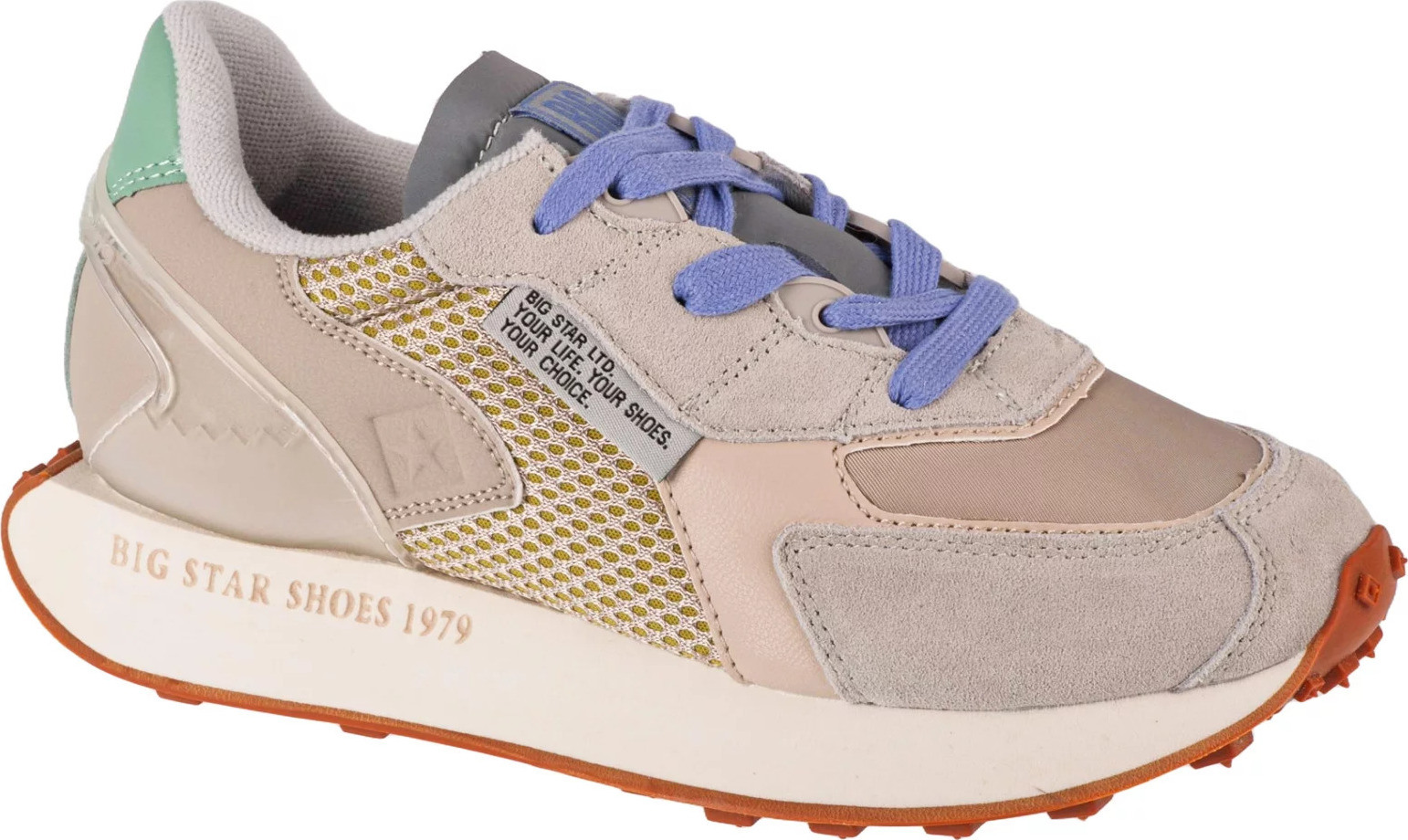 Béžové dámske tenisky Big Star Sneakers Shoes NN274681 Veľkosť: 38