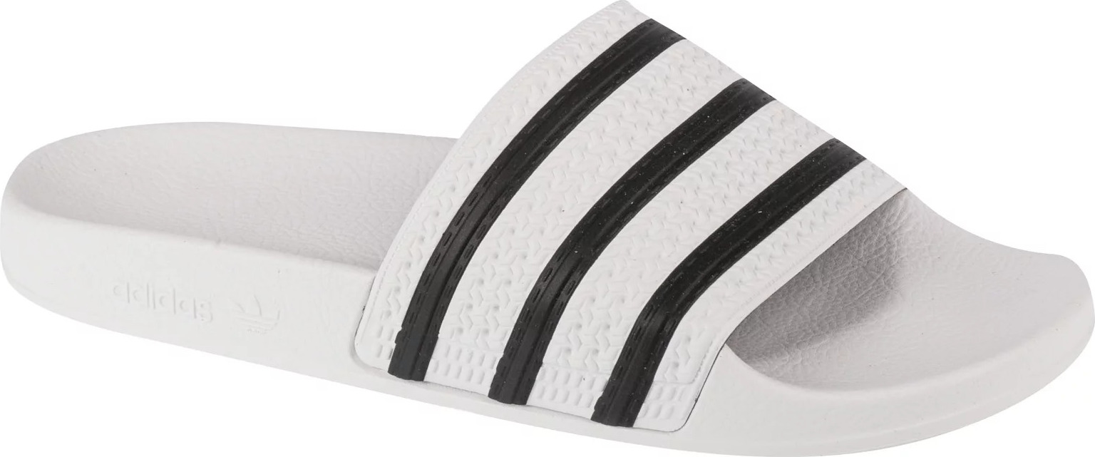 Biele nazuváky adidas Originals Adilette Slides 280648 Veľkosť: 37