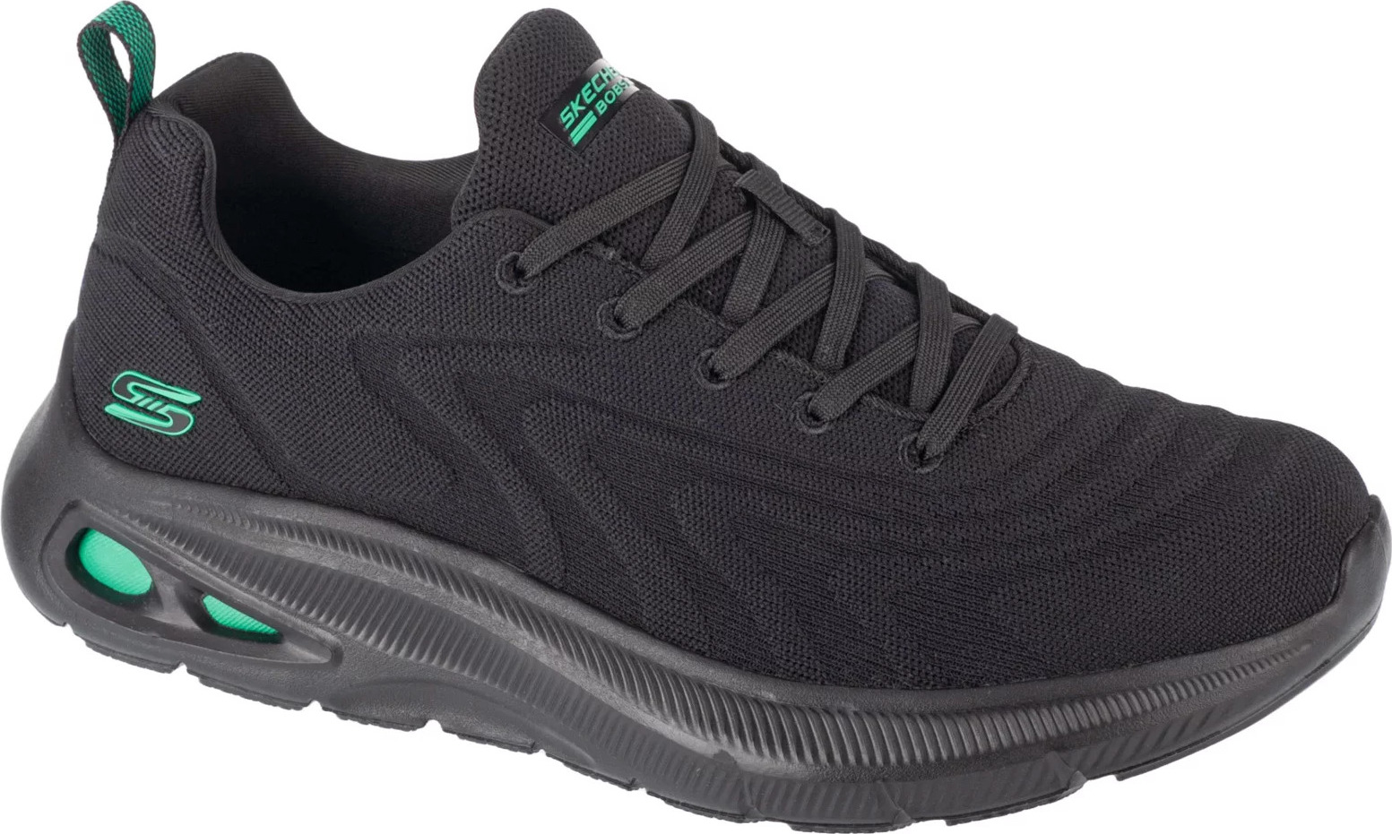 Čierne športové tenisky Skechers Bobs Unity - Sleek Revive 118075-BBK Veľkosť: 45
