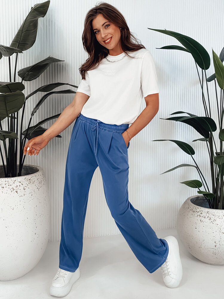 Modré široké nohavice ASTERS UY2034 Veľkosť: L/XL