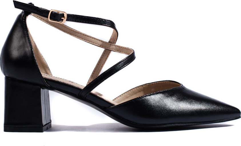 Čierne lodičky do špičky GD-FL1150B Veľkosť: 37