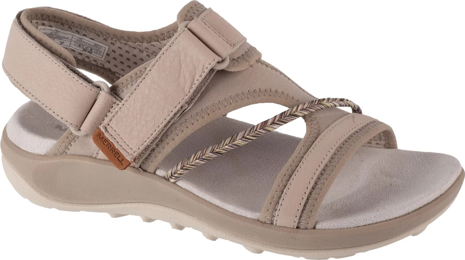 BÉŽOVÉ ŠPORTOVÉ SANDÁLE MERRELL TERRAN 4 BACKSTRAP W SANDAL J006742 Veľkosť: 39