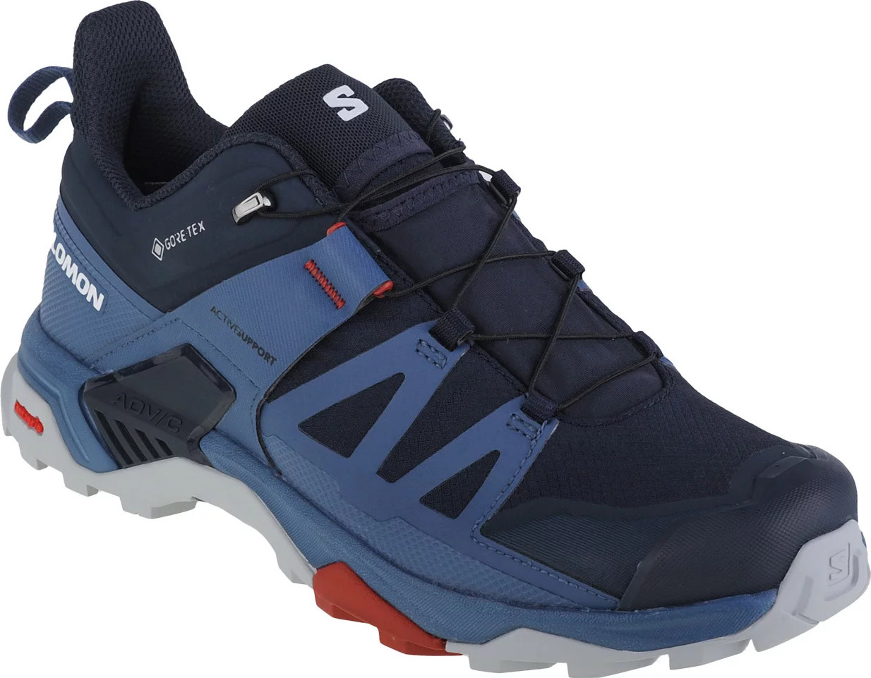 Tmavomodrá turistická obuv Salomon X Ultra 4 GTX 473765 Veľkosť: 42