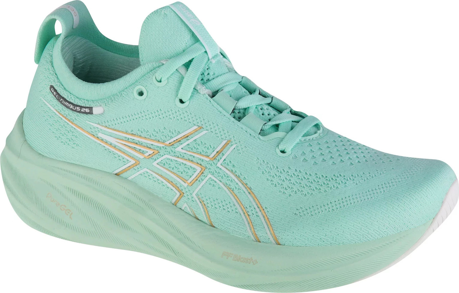 MINTOVÉ DÁMSKE BEŽECKÉ TOPÁNKY ASICS GEL-NIMBUS 26 1012B601-300 Veľkosť: 41.5