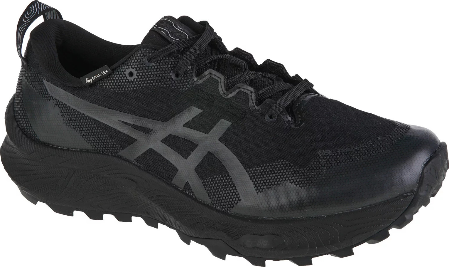 Čierne trailové pánske topánky ASICS Gel-Trabuco 12 GTX 1011B801-002 Veľkosť: 41,5