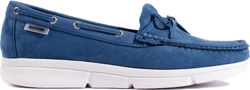 Tmavomodré dámske mokasíny GD-FL6022J.BL Veľkosť: 36