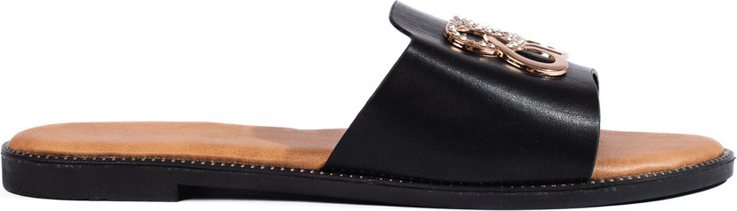 Čierne ploché nazuváky 98-138B Veľkosť: 36