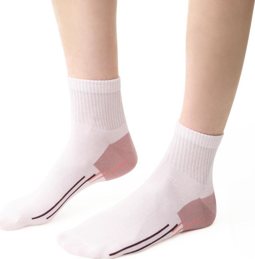 Svetloružové dámske športové ponožky Art. 026 NB237 38-40 JASNY RÓŻOWY Veľkosť: 38/40