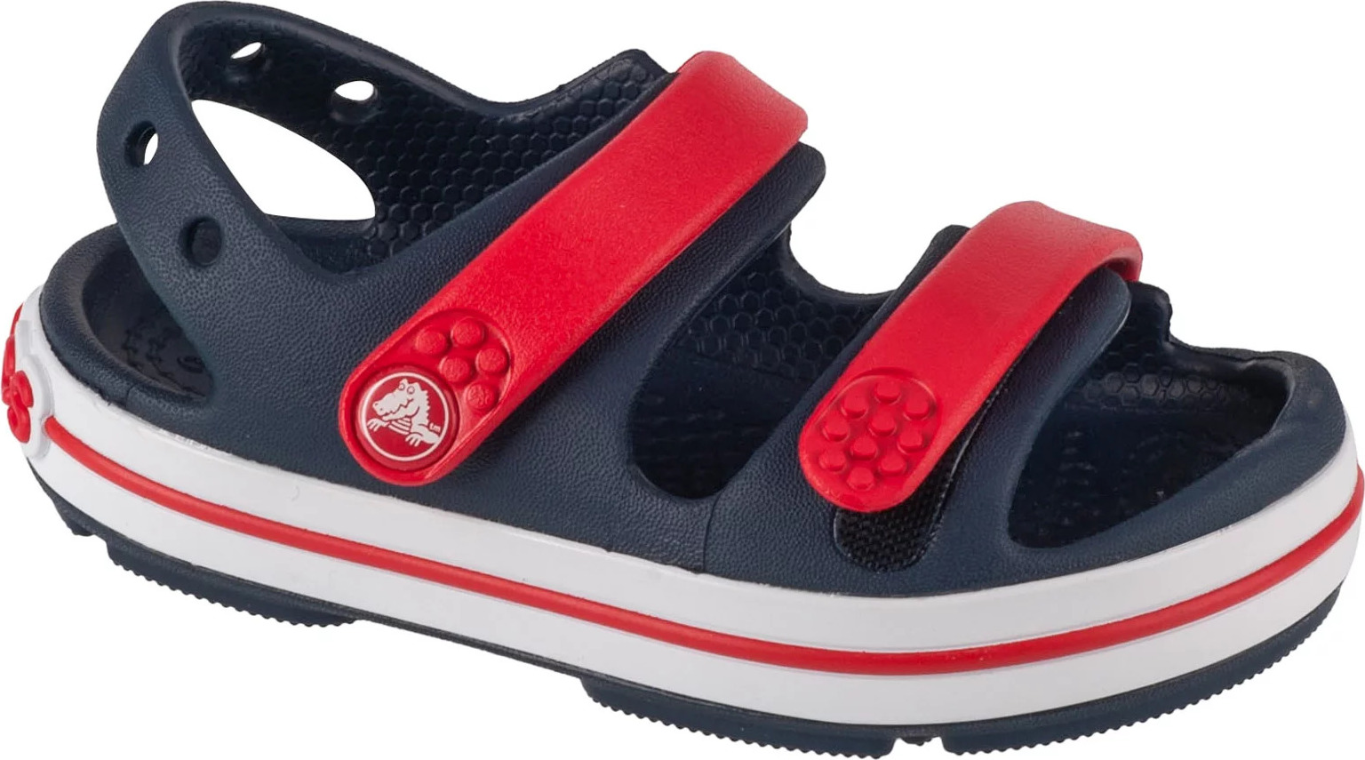 Tmavomodré chlapčenské sandále Crocs Crocband Cruiser Sandal T 209424-4OT Veľkosť: 20/21
