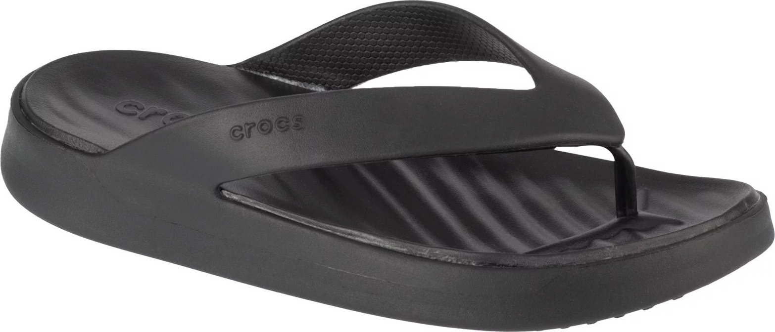 Čierne dámske žabky Crocs Getaway Flip W 209589-001 Veľkosť: 37/38