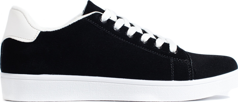 Čierne semišové tenisky TF2756B Veľkosť: 37