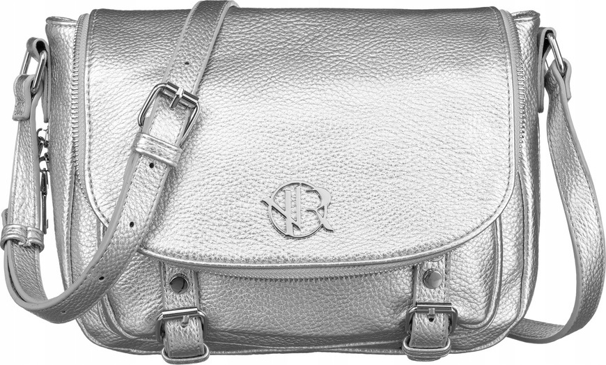 Rovicky Strieborná listonoška s vreckami R-TOR-ALE-2 Veľkosť: ONE SIZE