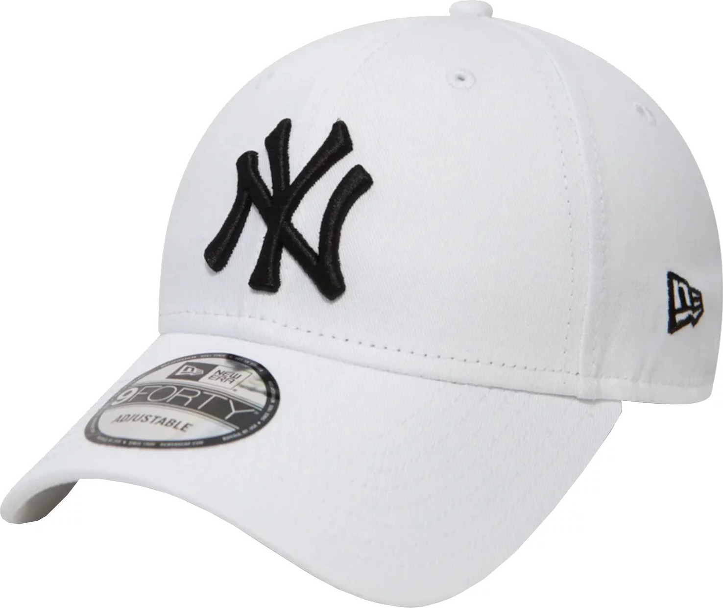 Biela šiltovka New Era 9FORTY New York Yankees MLB League Basic Cap 10745455 Veľkosť: ONE SIZE