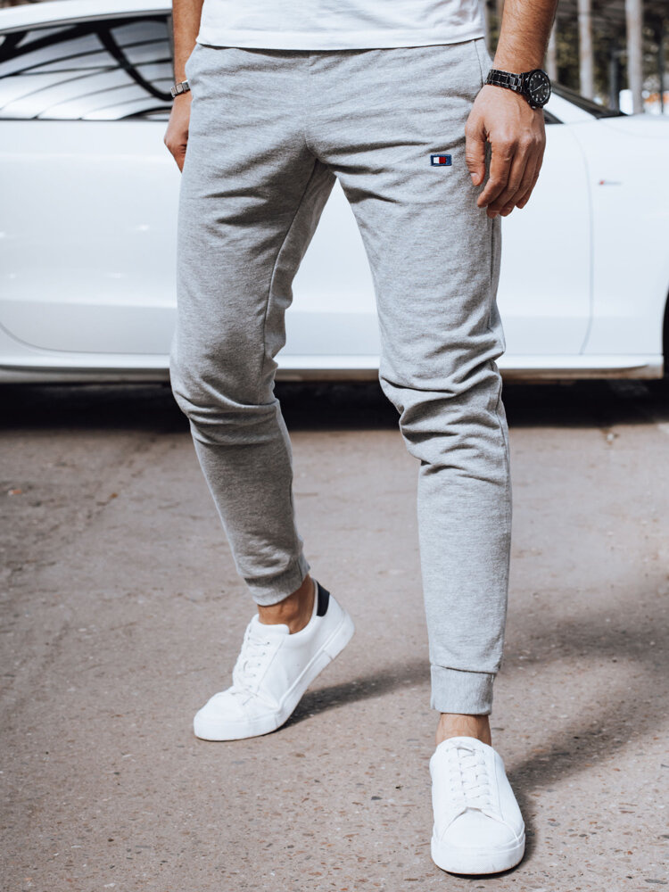 Svetlosivé bavlnené tepláky UX4375 Veľkosť: M