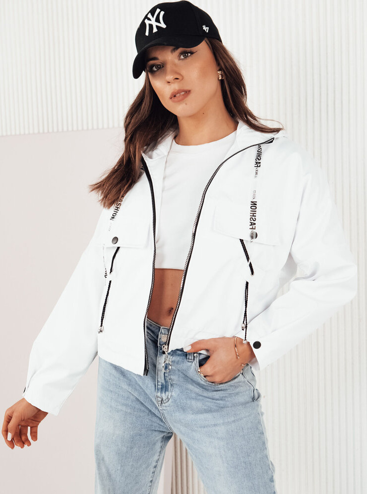 Biela prechodná jarná bunda FERTI TY4303 Veľkosť: S