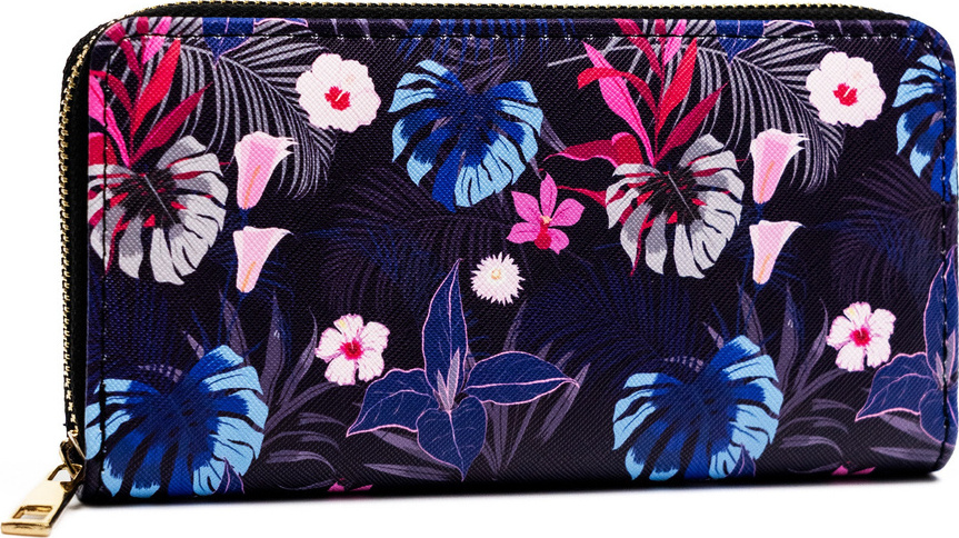 Tmavomodrá peňaženka s potlačou N079 PTP-01 Veľkosť: ONE SIZE