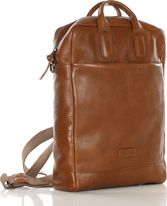 MARCO MAZZINI camel elegantný kožený batoh (R274a) Veľkosť: ONE SIZE