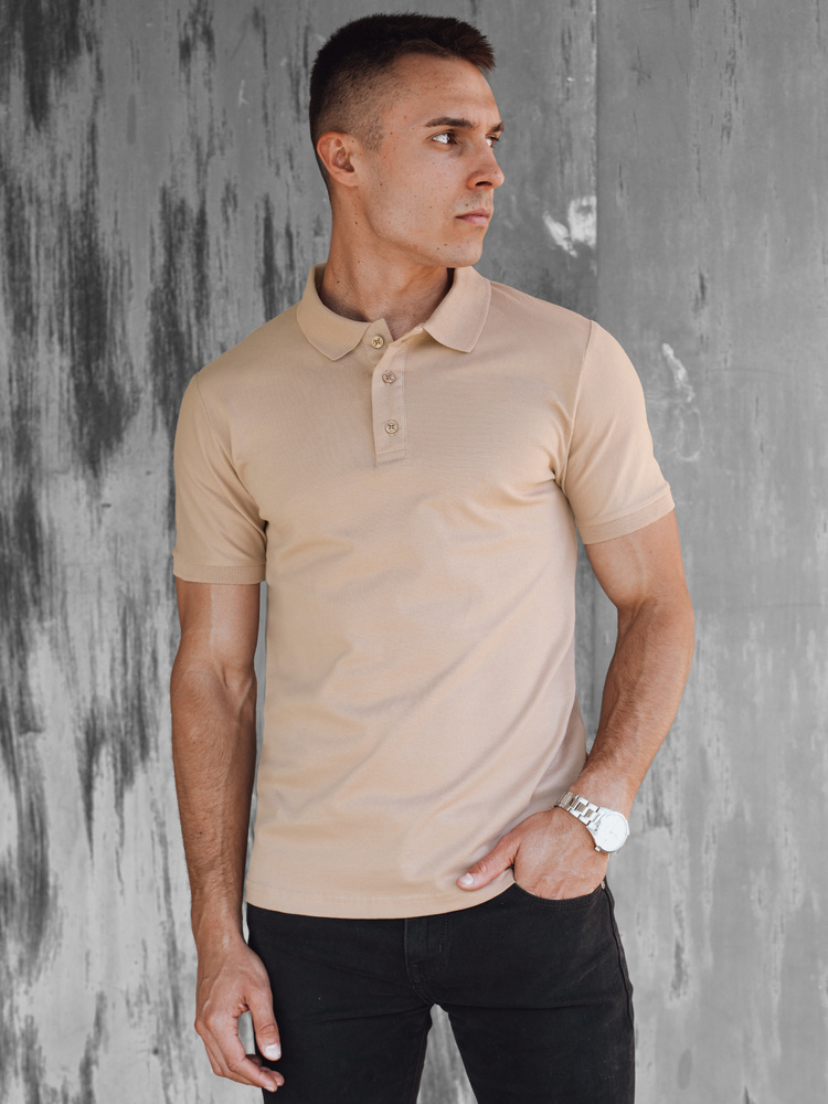 Béžové polo triko PX0600 Veľkosť: 2XL