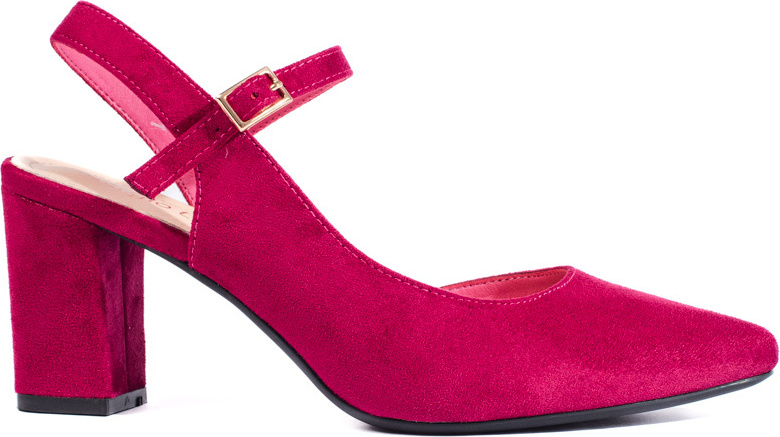 Tmavoružové Štýlové dámske lodičky SK-446FU Veľkosť: 36