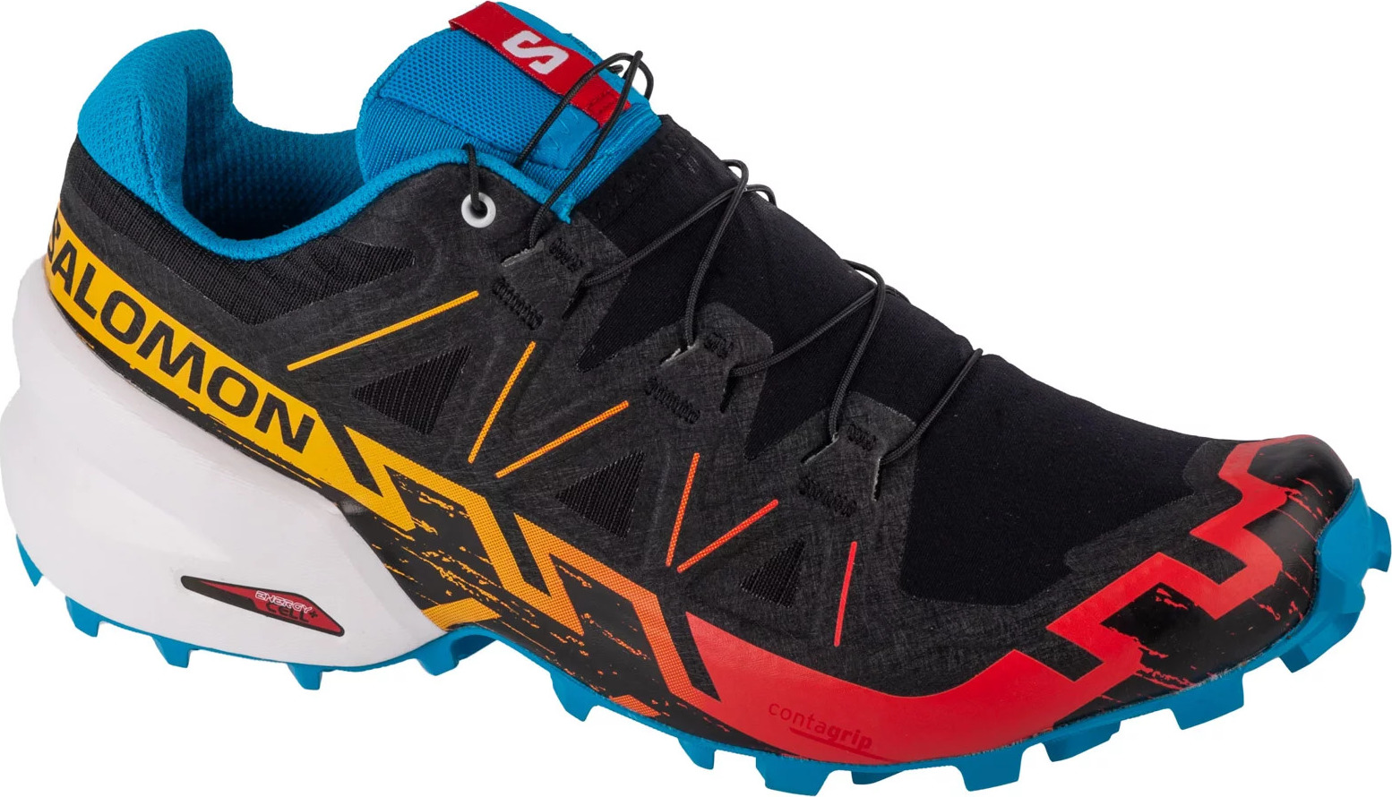 Čierne trekové topánky Salomon Speedcross 6 477164 Veľkosť: 46 2/3