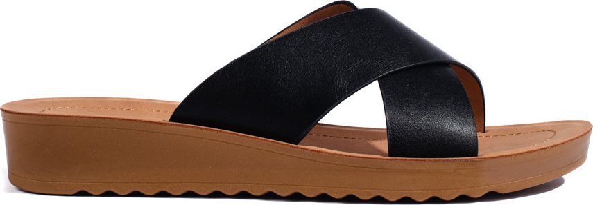 Čierne dámske nazuváky na platforme 6198B Veľkosť: 37