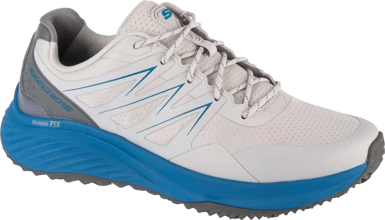 Biele pánske športové tenisky Skechers Bounder RSE - Zoner 232781-GYBL Veľkosť: 43