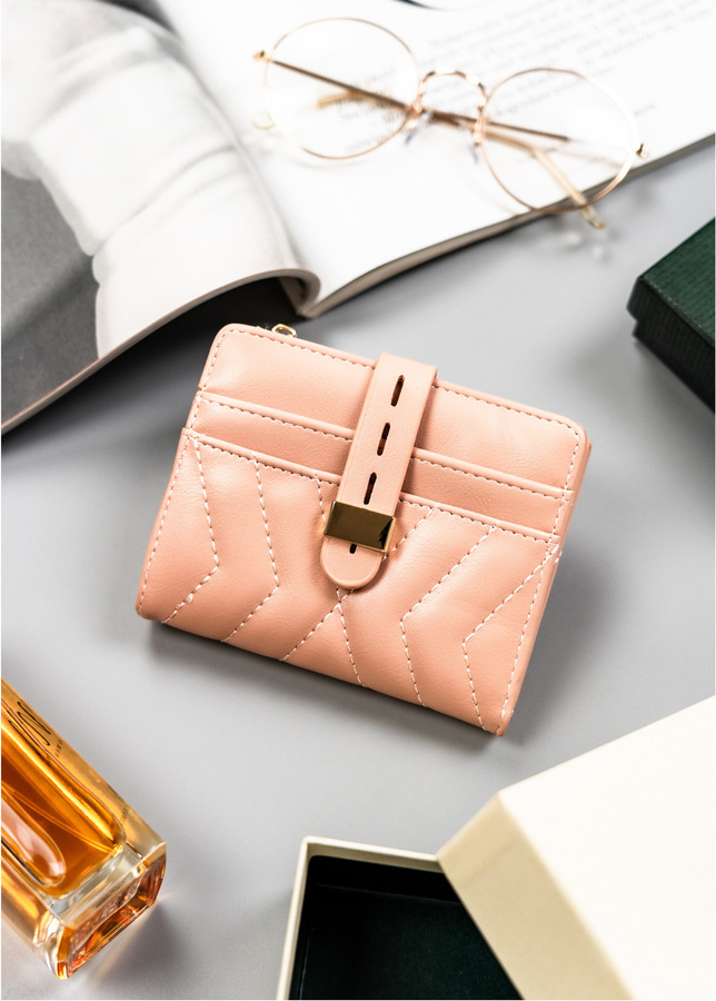 4U Cavaldi Púdrová prešívaná peňaženka M725 2303A Veľkosť: ONE SIZE