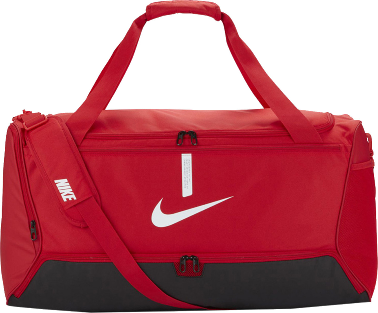Červená športová taška Nike Academy Team L CU8089-657 Veľkosť: ONE SIZE