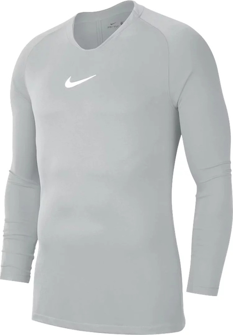Sivé pánske tričko Nike Dry Park First Layer Longsleeve AV2609-057 Veľkosť: L