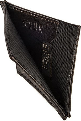 Elegantná pánska peňaženka SOLIER SA13 BROWN Veľkosť: ONE SIZE