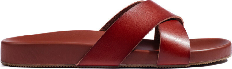 Hnedé nazuváky so širokými pásikmi SK-080BR Veľkosť: 36