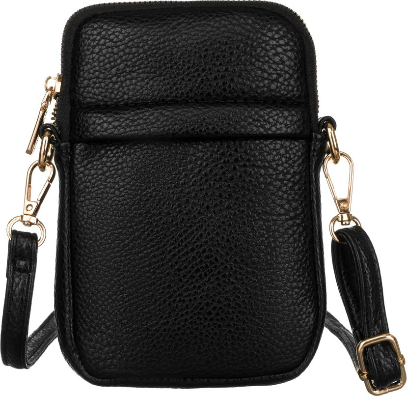 Rovicky Čierna peňaženka s odnímateľným popruhom a vreckom V271 R-KP-10-F19 Veľkosť: ONE SIZE