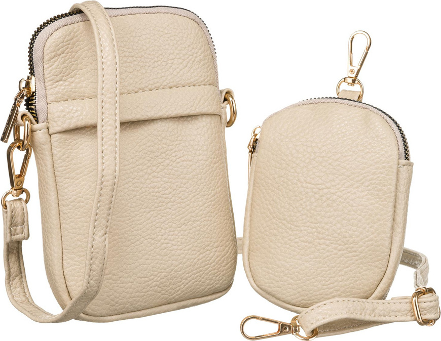 Rovicky Béžová peňaženka s odnímateľným popruhom a vreckom V270 R-KP-10-F19 Veľkosť: ONE SIZE