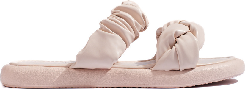 Štýlové béžové ploché šľapky TC-1230BE Veľkosť: 36