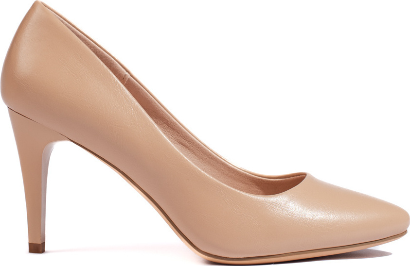 Béžové lodičky na tenkom podpätku 1396COF Veľkosť: 37