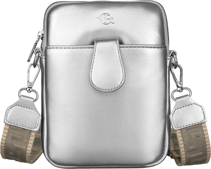 Rovicky Strieborná crossbody taška R-KP-09-HRH Veľkosť: ONE SIZE
