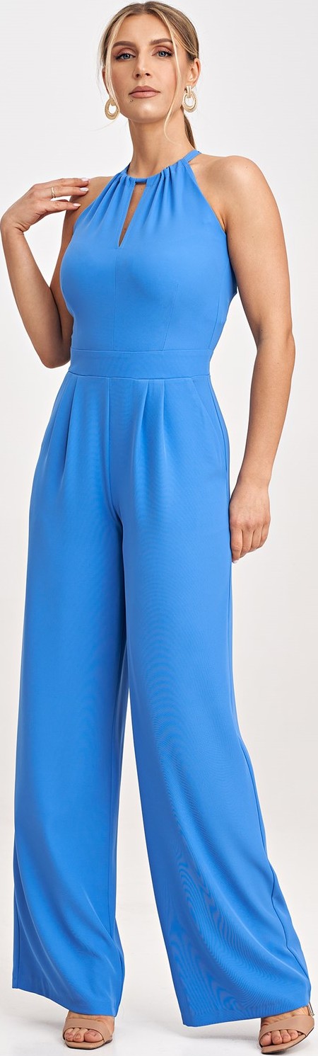 Modrý dámsky letný overal M1023 blue Veľkosť: L/XL