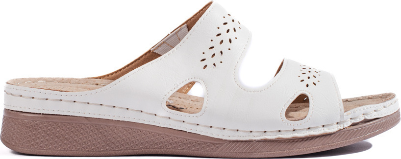 Biele pohodlné nazuváky G3130-7W Veľkosť: 37