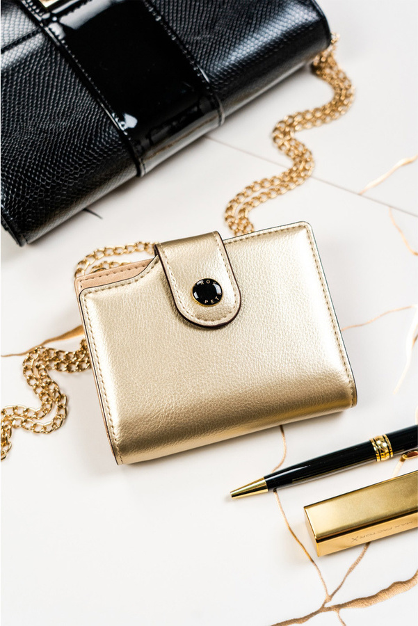 Peterson Zlatá stredne veľká peňaženka Y675 PTN 012-HRH Veľkosť: ONE SIZE