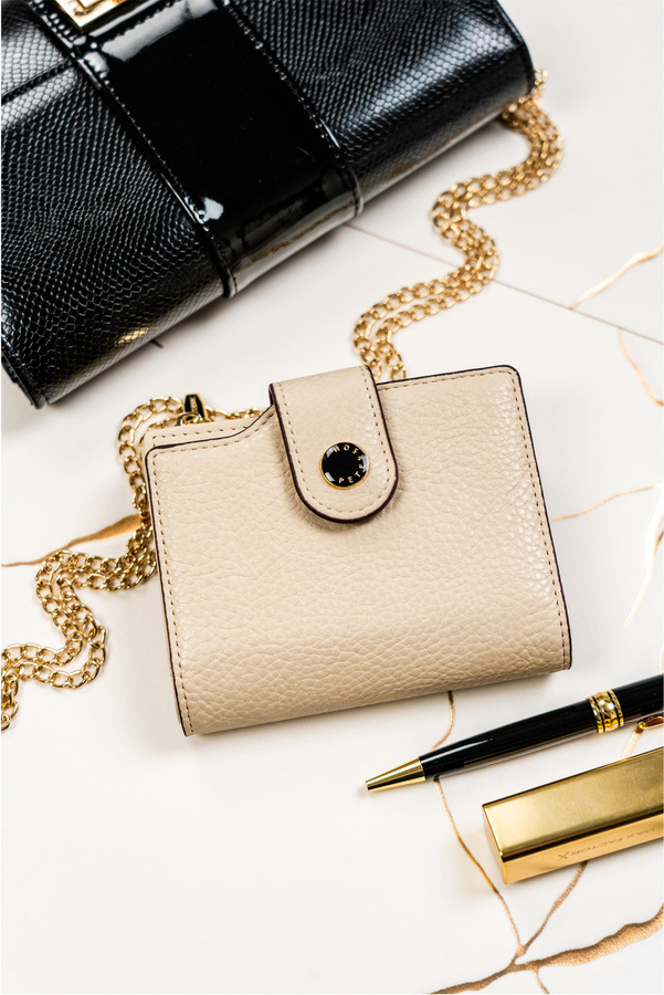 Peterson Béžová stredne veľká peňaženka Y674 PTN 012-HB Veľkosť: ONE SIZE