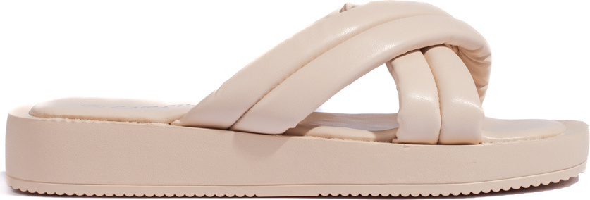 Béžové nazuváky na platforme XH9310-3BE Veľkosť: 36