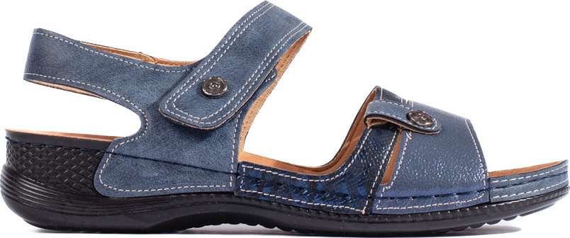 Pohodlné dámske sandále - tmavomodrá H0019BL Veľkosť: 36