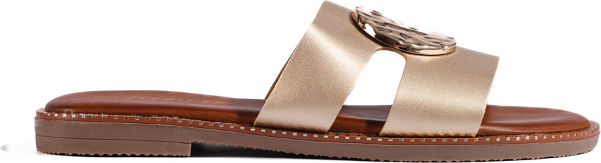 Zlaté elegantné nazuváky JD-69GO Veľkosť: 37