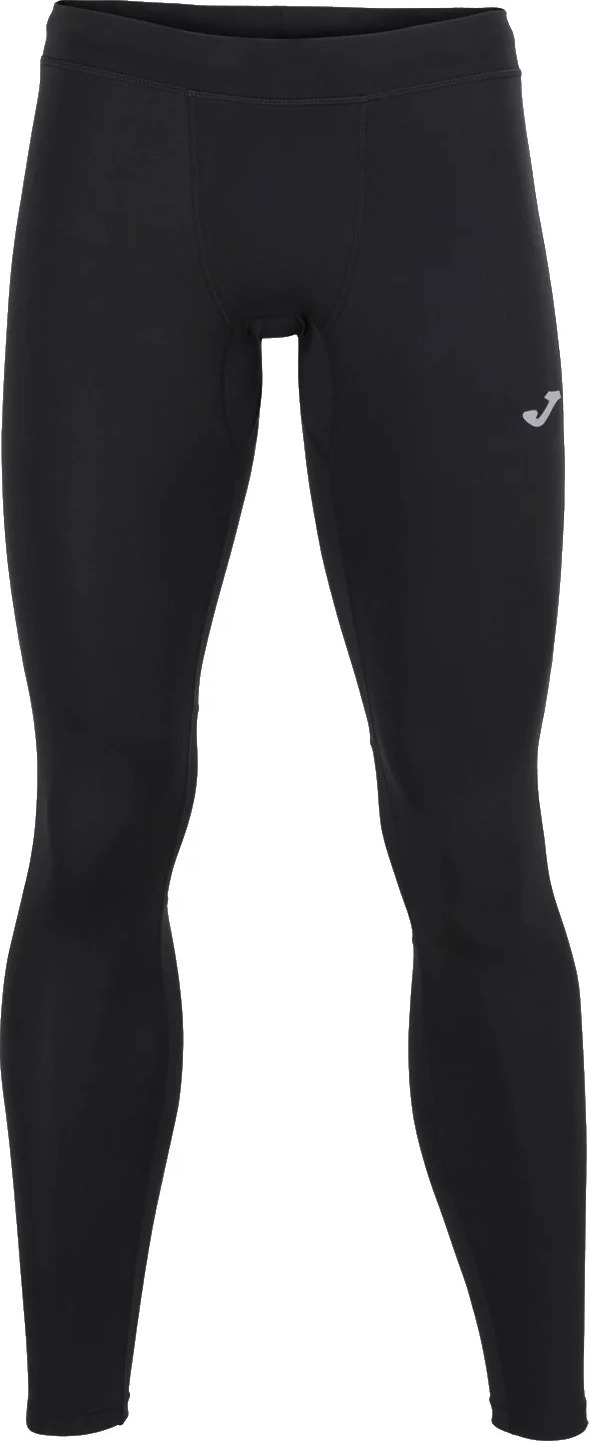 Čierne pánske legíny Joma Running Night Men Long Tights 101779-100 Veľkosť: S