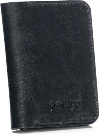Elegantná pánska peňaženka značky SOLIER SW16 BLACK Veľkosť: ONE SIZE