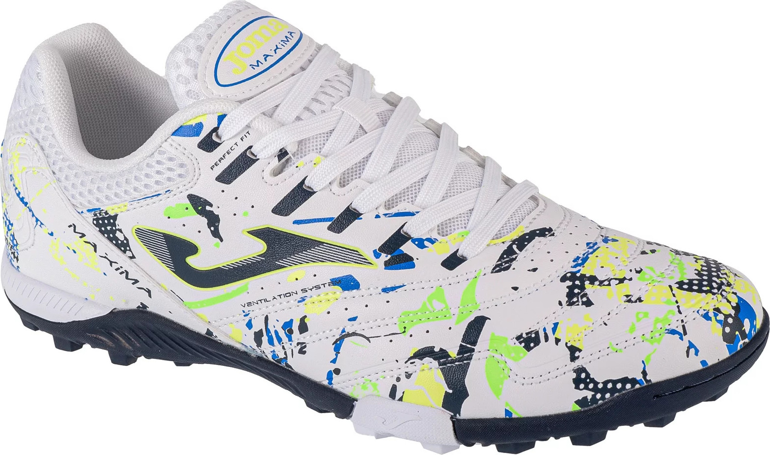 Biele pánske kopačky Joma Maxima 2432 TF MAXS2432TF Veľkosť: 46