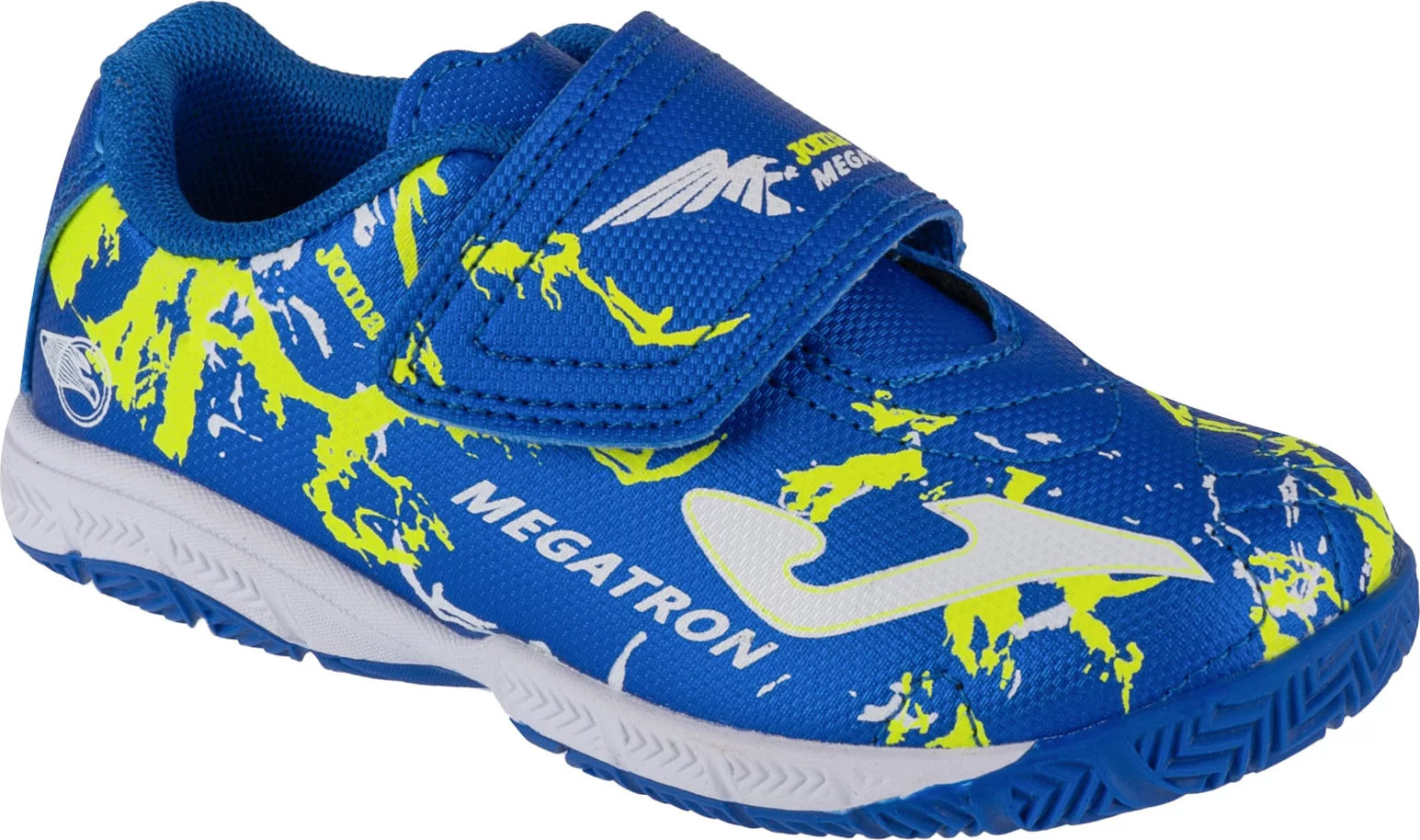 Modré chlapčenské sálové tenisky Joma Megatron Jr. 2404 IN MEJS2404INV Veľkosť: 24